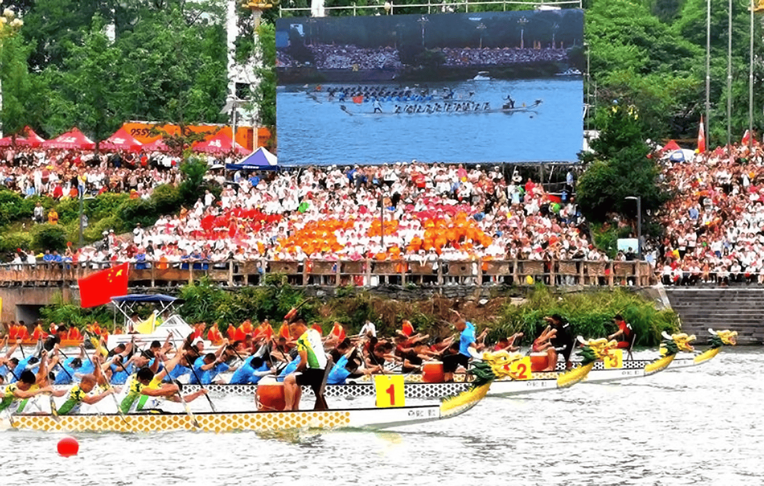 华体会官方网站首页-传统古老龙舟节，赛水技艺彰显民族精神